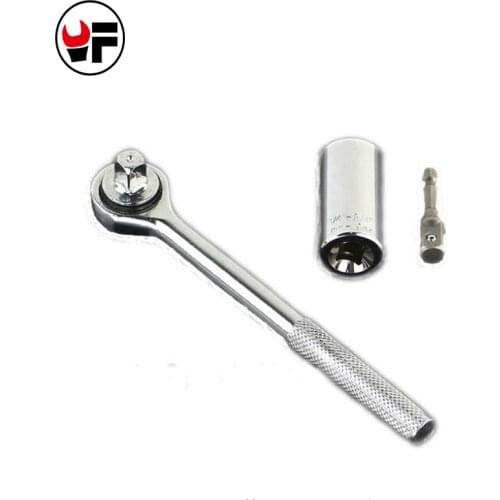 1/4"-3/4" 7-19mm Universal key Socket Torque Wrench Set Hex Allen head hand Tools Kit Power Drill Adaptor llave carraca D4107