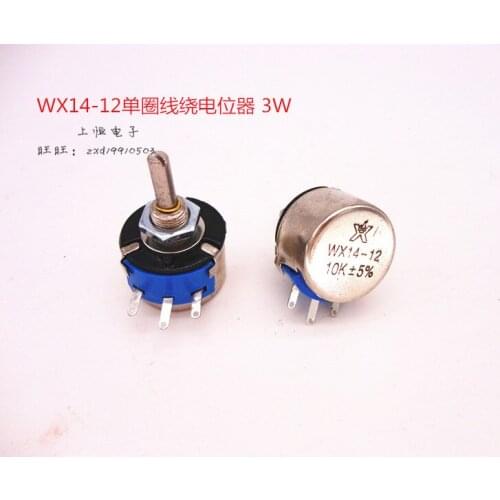 WX14-12 3W single coil around the potentiometer 1K 2K2 3K3 4K7 20K 10K Nantong spark