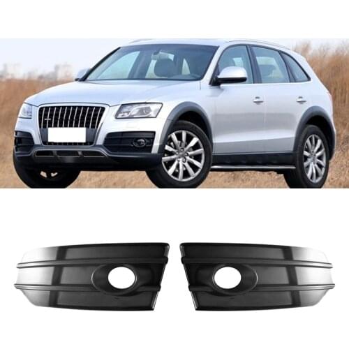 Car Front Fog Light Lamp Grill Cover Trim for - Q5 2011-2018 Accessories