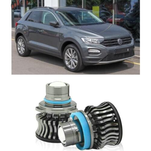 Super Bright Fog lamp Light For VW T-ROC A11 / T-ROC Convertible AC7 CABRIO error free Canbus 2400LM 50w