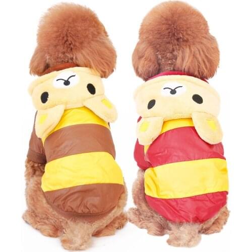 Pet Hoodie Dog Clothes Puppy Jumpsuit Coral Pullover Funny Outfits Dog Coat Fur Pet Fleece Jacket Ropa Perros Costume DD60YF