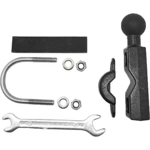 U-Bolt Base Kit For 11-27mm Motorcycle Bike Handlebar Holder Mount 1" Ball