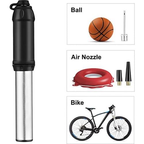 Bicycle Mini Pump Ultralight Portable Aluminum Alloy MTB Bike Air Pump Cycling Inflator For Presta Schrader Valve