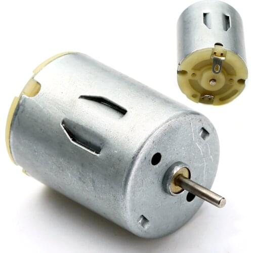 1pc Mini 280 DC Motor High Speed Strong Magnetic Toy Car DIY Motors DC 3-12V 5000-15000RPM Electric Machinery Tool