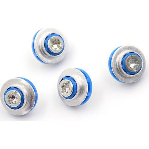 4pc NEW Blue Screws for HP 3.5 HDD DC7800 DC7900 8000 8100 Z400 Z600 Screws Isolation Grommet 450712-001 Mute Mounting