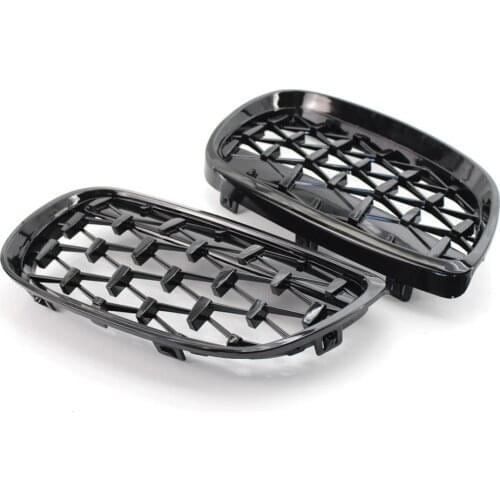 Diamond Style Car Racing Grill for BMW E36 E46 E39 E87 E90 E92 F20 F21 F30 E60 F10 F18 G30 G38 Front Kidney Grilles Car Styling