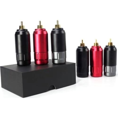 27RC Wireless Mini Tattoo Power Supply 1200mAh Rechargeable RCA Connection Portable