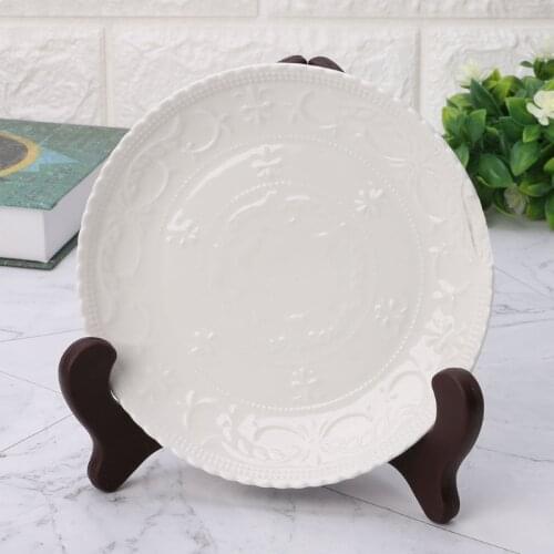 Tea Tray Cake Holder Stent Table Card Holder Photo Plate Rack Exhibition Kitchen