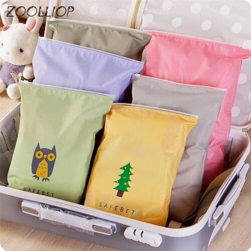 Suitcase Shoes Underwear Travel Storage Bag Cartoon Waterproof Organizer Clothes Packing Drawstring Bag Fashion Travel Pouch