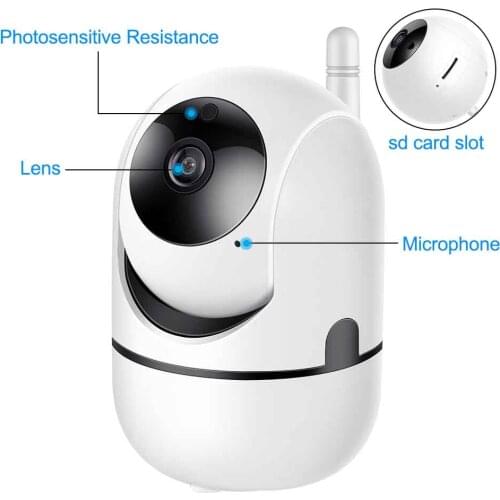 1080p IP Camera Wifi HD Mini Camera CCTV Intelligent Auto Tracking Baby Monitor Cloud Security Camera 720p Video Surveillance