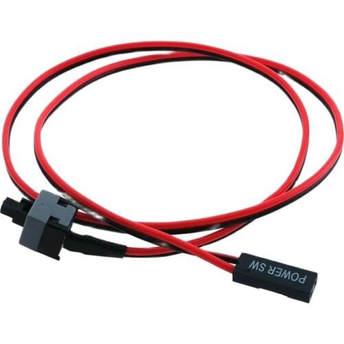 10pcs Host Motherboard Power Cable Adapter Cord Computer Mainframe Replacement ON/OFF Switch Reset SW Cable Connector HY233