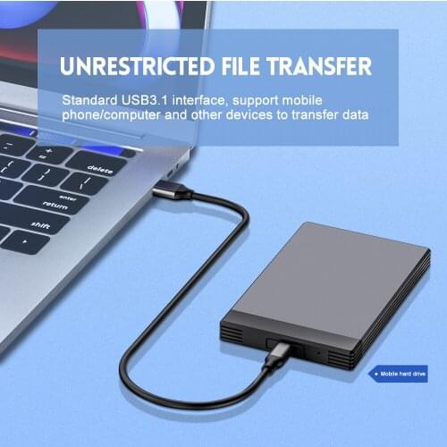 USB C To USB Type C Cable 10Gbps DATA Transfer PD 5A Fast Charging Phone Charger USB-C Cord for Huawei Samsung Xiaomi Macbook