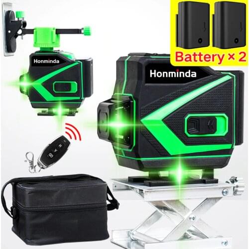 12 Lines 3D Nivel Laser 360 Autonivelante Green Laser Level Auto Self-Leveling Horizontal And Vertical Cross Super Powerful Line