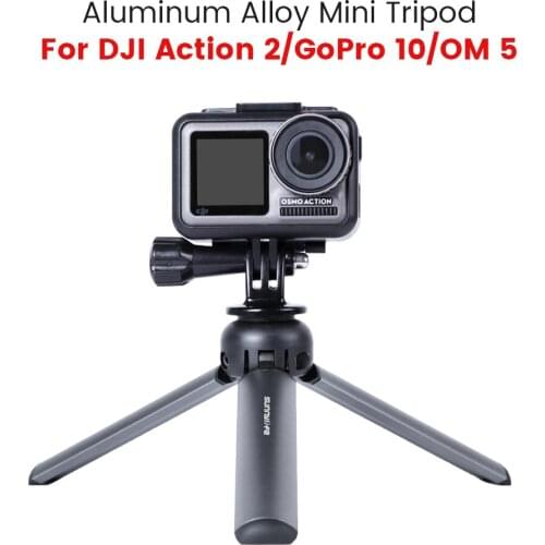 Multi-function Desktop Aluminum Alloy Tripod for POCKET 2 /Feimi PALM2/ONE X2/GoPro9/OM4 Bracket thread port for expansion