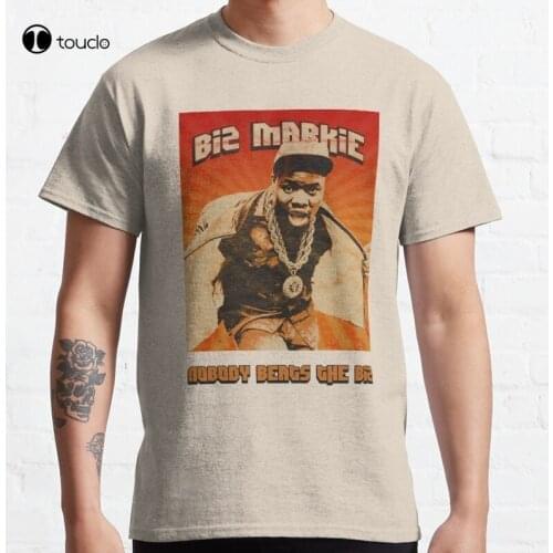 New Biz Markie Old School Hip Hop Old School 80S 90S Rap Music Classic T-Shirt Cotton Tee Shirt S-5Xl