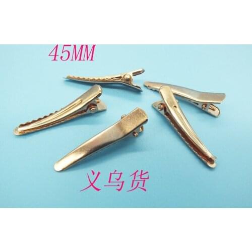 Wholesale 1000pcs Antique Bronze 45mm Alligator Hair Clips with Teethryay Jewelry Findings Accessories Nickel Free Lead Free