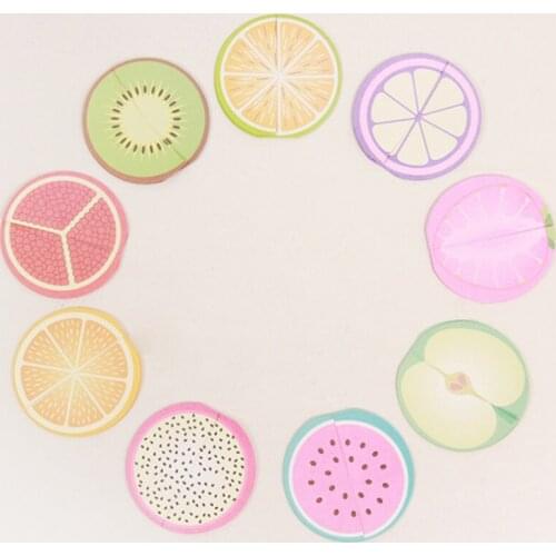 50packs/lot Different fruit image design Greeting Card Gift Card Message Postcards wholesale