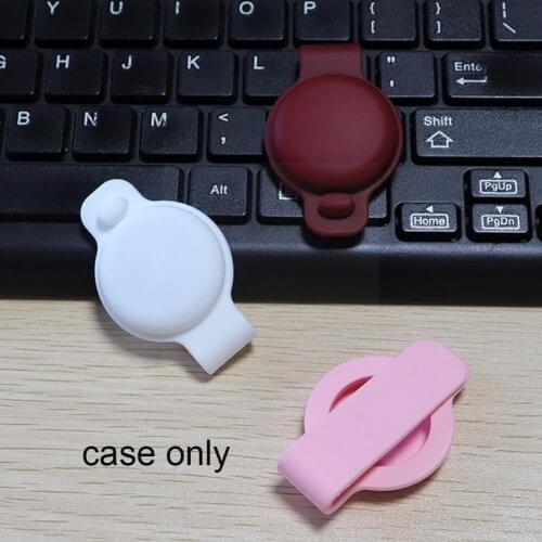 Silicone Pets Anti-loss Locator Airtags Protective Acce Clip Protective Cases Collar Fixed Washable Airtags Dog Sleeve Buckl