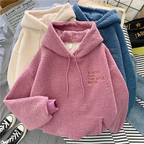 Girls' Hoodies Sweatshirts Kids Underwear 2021 With Pocket Plus Velvet Thicken Winter Autumn Jacket Cotton Outdoor Childrens Cl