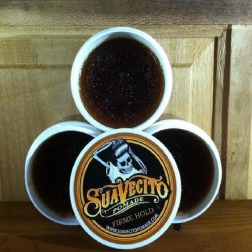 Pomade Suavecito Hair Waxes Strong Style RestoringHold Pomade Hair Gel Style Tools Firme Big Skeleton Slicked Back Hair Oil Wax