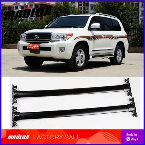 High quality screw install Aluminium alloy roof rack cross bar for land cruiser 2011 12 13 14 2015 2016 2017 2018