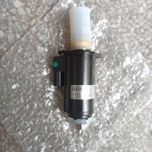 For Kobelco Excavator Parts KDRDE5K-31/30C50 SKY5P-17-A SK330-6/-6E High Quality Solenoid Valve