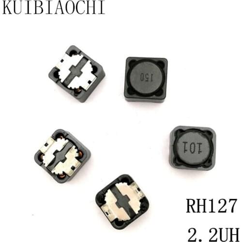 10pcs/LOT CDRH127 CD127 2.2UH Chip inductor 12*12*7mm 2.2uH 2R2 SMD Power inductor