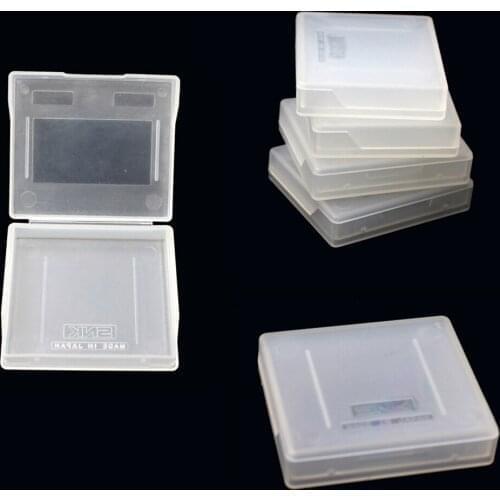 100pcs Games Card Cartridge box Game plastic Clear cases for S-N-K N-EO G-EO Pocket color for N-G-PC protective shell
