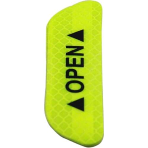 4 pcs Yellow Highlighter Car Reflective For Gate