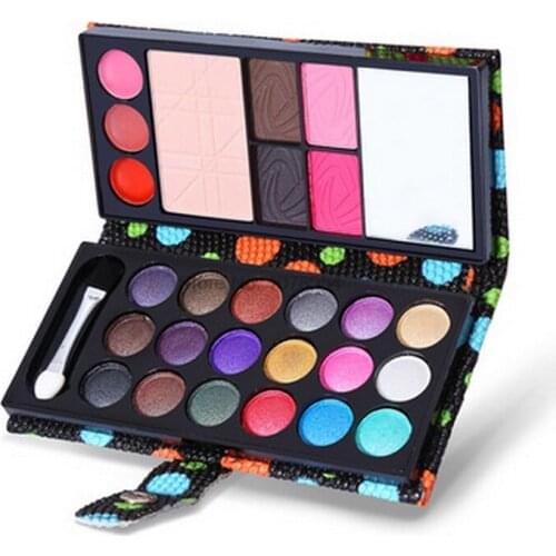 By ems or dhl 50pcs Beauty Fashion 1Box 26 Color Cosmetic Eye Shadow Makeup Palette Bag Drop Shipping