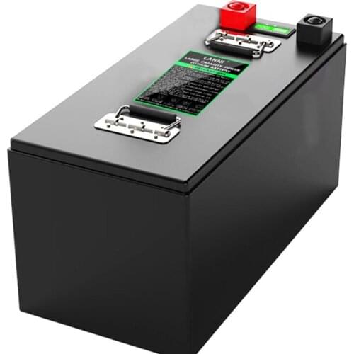 Deep Cycle Rechargeable 96v50AH LiFePO4 Battery Pack