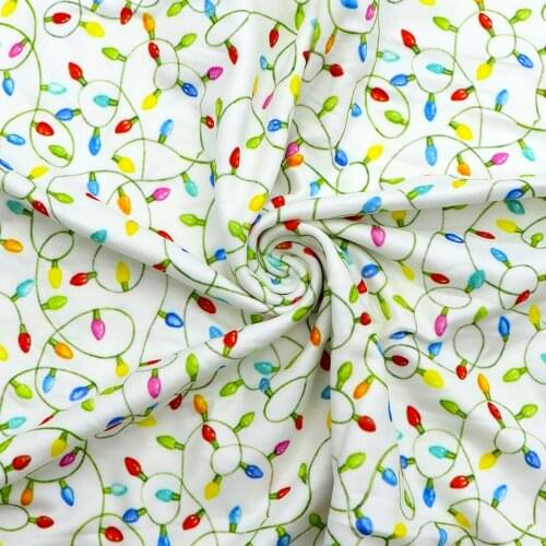 David accessories Summer 50*145cm 4 Ways Stretch Double Brushed Poly Knit Fabric Children Home Textile DIY Sewing Doll,c11186