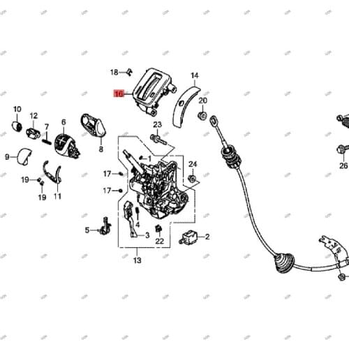 Car Gear shifting gear change trim panel dust cover Seal Shift mechanism trim hon dae lys ion Armrest box decoration board kit