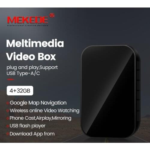 Wireless Apple CarPlay Android 9.0 System Box GPS for Mercedes Benz Porsche Audi Peugeot SKODA Cadillac Buick Volvo Volkswagen