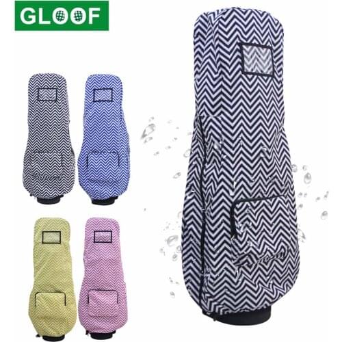 Waterproof Golf Bag Rain Protection Cover, Rain Cover with Hood for Golf Bag, Golf Push Carts, Golf Club