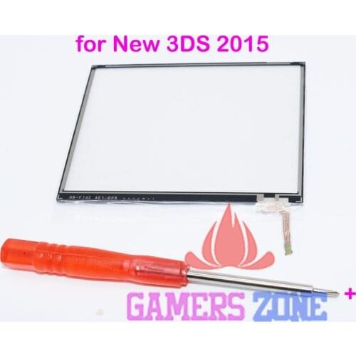 For New 3DS Touch Screen Digitizer for Nintendo NEW N3DS 3DS 2015 Version W/ Cross Screwdriver