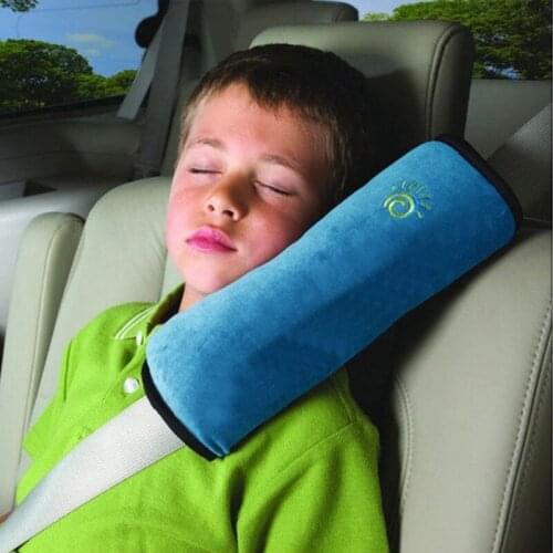 Children Auto Safety Car Pillow Kids Auto Safety Seat Belt Vehicle Car Cushion Pad Car Seat Headrest Pillow Car coussin voiture