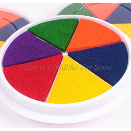 Childrens Color Drawing Graffiti Creative DIY Slime Drawing Board Printing Plasticine Drawing Board Interactive Toys
