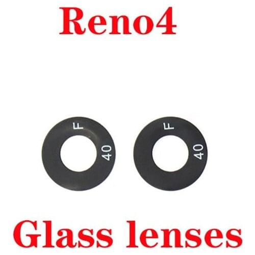 For OPPO Reno4 glass mirror lens glass mobile phone rear image lens cover