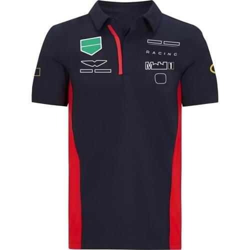 The New Formula One Team F1 Racing Suit Official The Same Short-sleeved T-shirt Polo Shirt Can Be Customized The Same Style