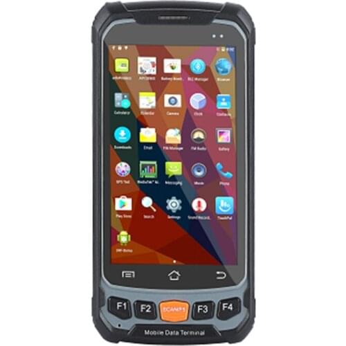GPS Bluetooth rugged IP65 Android 7.0 4G PDA handheld RFID Reader scanner mobile for logistic