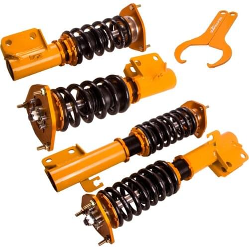 4pcs Coilovers Shock Kits for Subaru Impreza WRX GC8 1993-2001 Adjustable Height