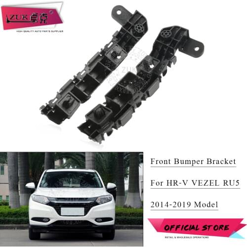 ZUK Front Bumper Bracket Support Spacer OE# 71198-T7A-000 71193-T7A-000 For HONDA VEZEL HRV RU1 RU5 RU6 2015 2016 2017 2018 2019
