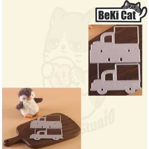 Memorydex Moving Truck Metal Cutting Dies Stencils for DIY Scrapbooking photo album Decorative DIY Paper Cards