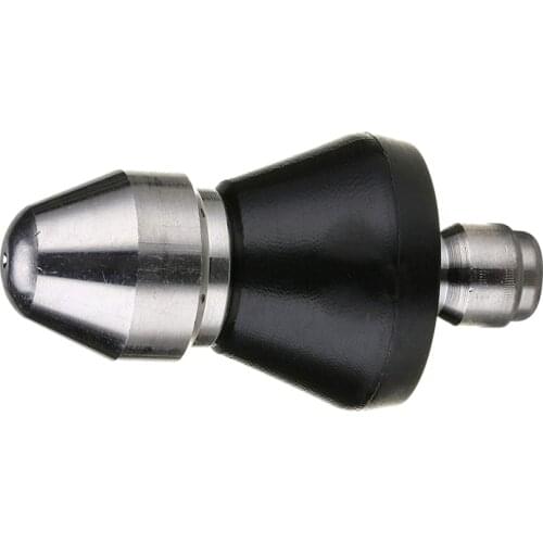 Pressure Washer Sewer Jet Nozzle, Quick Connect Drain Cleaning Water Nozzle, 1/4 Inch 5000 Psi Orifice 0.7Mm