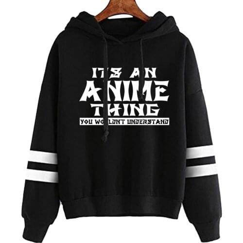 2021 New Fashion Letter Print Hoodie Harajuku Pullover Sweatshirt for Anime Fans Casual Tops