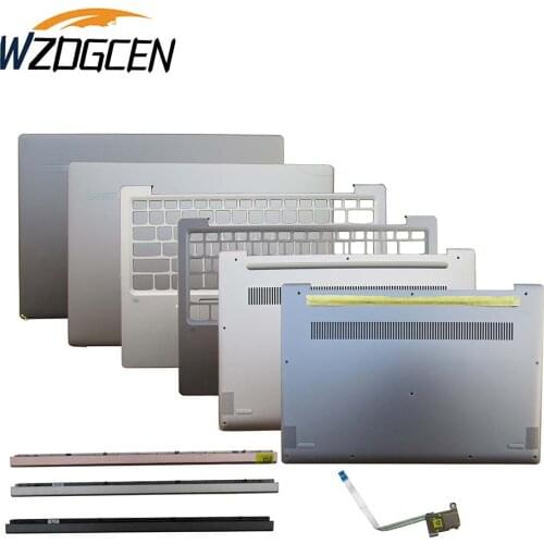 New For Lenovo Ideapad 720S-13ARR 720S-13IKB LCD Back Bezel Palmrest Upper Bottom Base Case Cover fingerprint Touchpad Hinge
