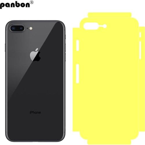 Wholesale Back Film For iPhone X 8 7 Plus HD Soft TPU Full Coverage Side Phone Screen Protector (Not tempered glass) 50pcs/lot