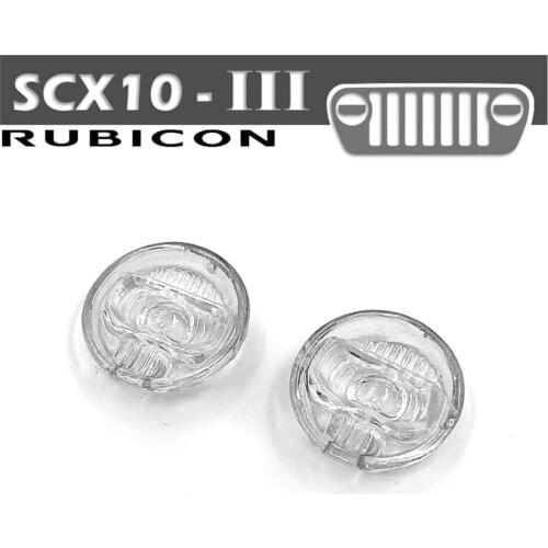 Clear Headlight Cover For AXIAL SCX10 III Jeep Wrangler