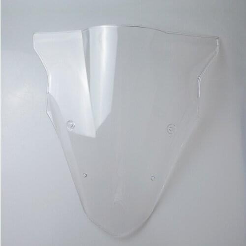 Clear Motorcycle Windshield WindScreen Double Bubble Fairing For Kawasaki Ninja 650 ER-6F 2012-2016 2015 2014 2013